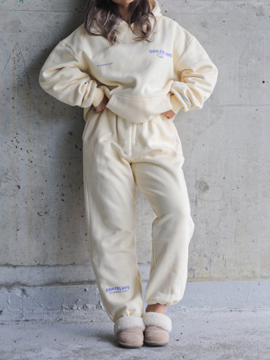 DRMERLAND SWEATPANTS - CREAM