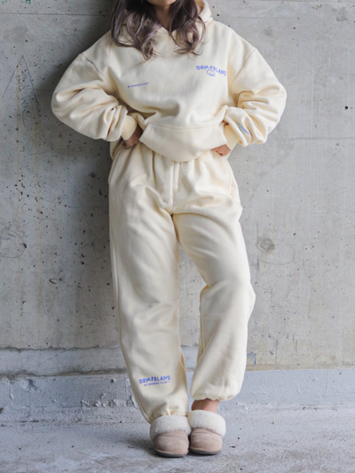 DRMERLAND SWEATPANTS - CREAM