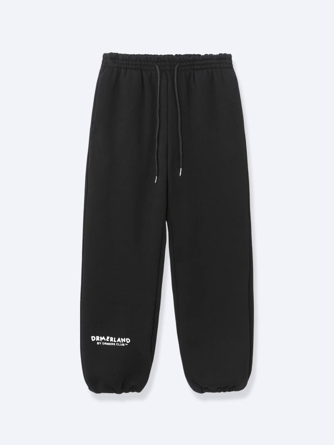 DRMERLAND SWEATPANTS - BLACK